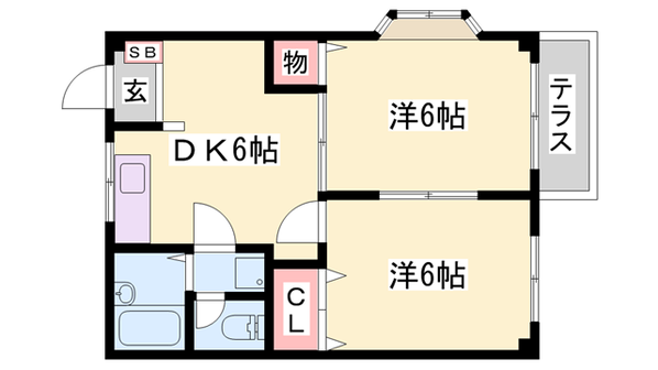 小野駅 徒歩13分 1階の物件間取画像